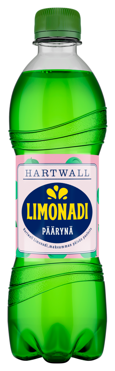Hartwall Limonadi päärynä läskedryck 0,5l flaska
