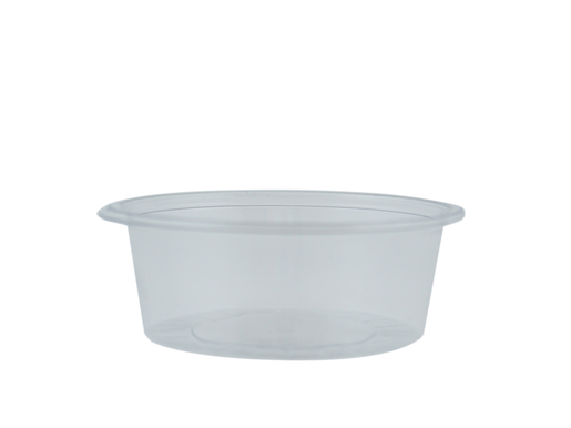 Huhtamaki round clear container 80ml 100pcs RPET