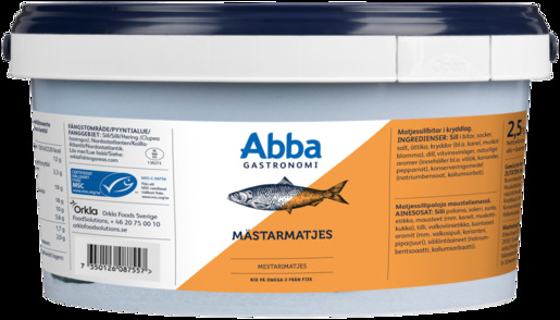 Abba Gastronomi MSC masterherring 2,5/1,35kg