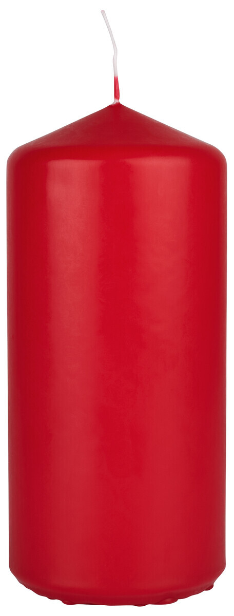 Duni red pillar candle 15x7cm 62h