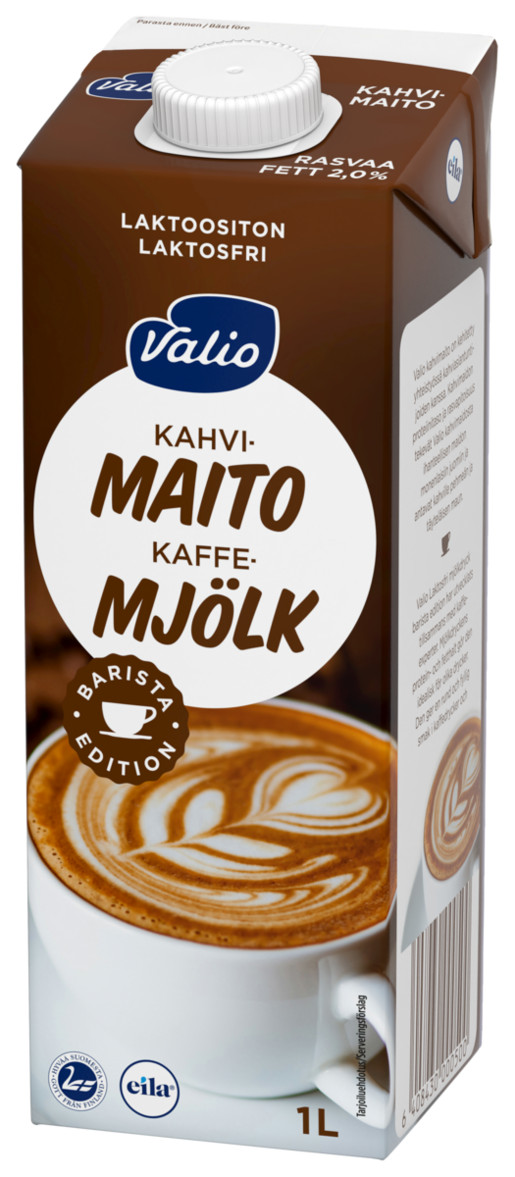 Valio kaffemjölk 1l laktosfri, UHT