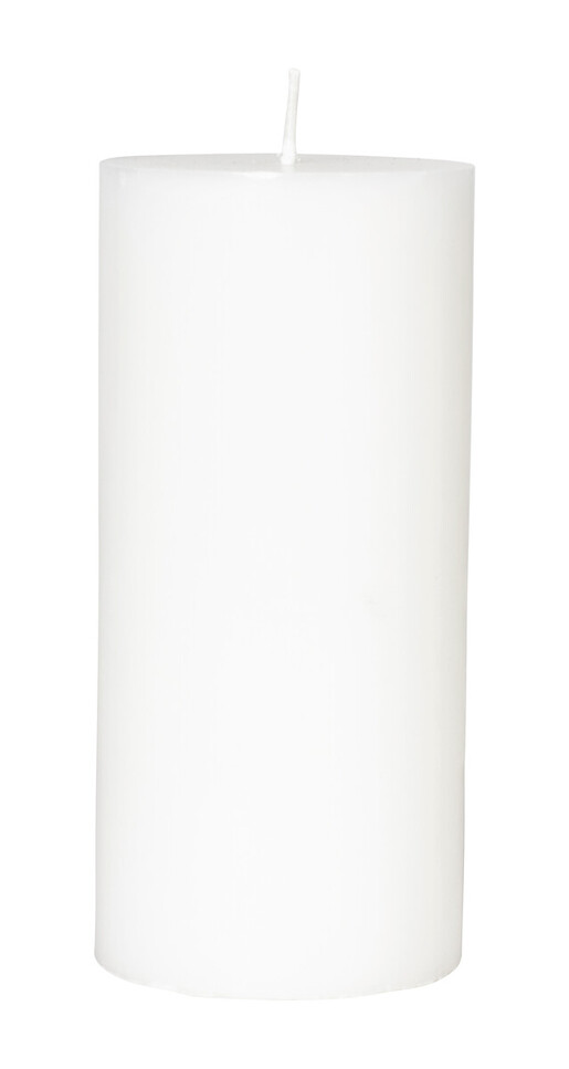 Duni valkoinen pöytäkynttilä 15x7cm 50h