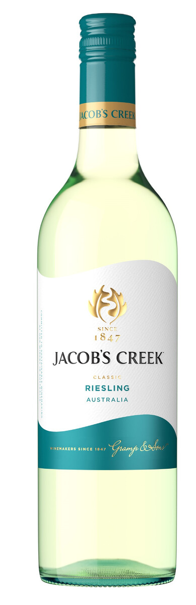Jacob's Creek Riesling 13% 0,75l valkoviini
