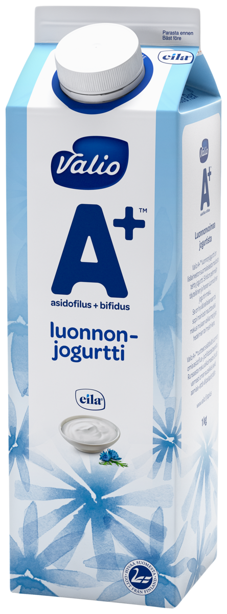 Valio A+yoghurt plain 1kg lactose free