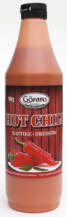 Görans hot chilil sauce 950g