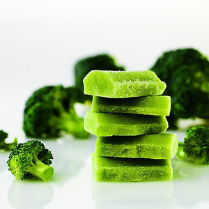 Findus Broccoli purée 2kg. Heat treated and individually quick frozen in  pellets. | wihuri Site
