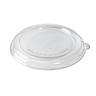 Biopak transparent 900/1200ml salad bowl lid 216x216x20mm 40pcs