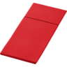 Duni Duniletto® Bio röd servett ficka 40x33cm 65st