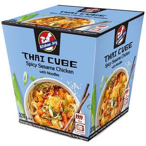 KITCHEN JOY THAI-CUBE CREAMY GREEN CURRYKANA-NUUDELI 320 G