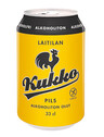 Laitilan Kukko Pils alkoholfritt öl 0% 0,33l