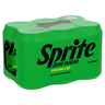 Sprite Zero soft drink 6x0,33l can