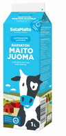 Satamaito fat-free milk drink 1l lactose free
