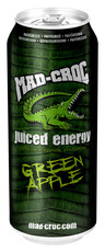 Mad-Croc green apple juiced energy drink 500ml