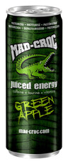 Mad Croc 250ml Saft Energi Dryck grön äpple