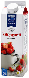 Valio mansikkajogurtti 1kg laktoositon