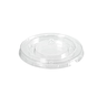 Biopak transparent rPET lid Ø66mm 150pcs, dressing cups 192065-192067/198942/198945